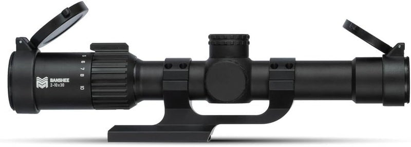 Monstrum Banshee 2-10x30 MPVO Rifle Scope with Offset Scope Mount - Image 2